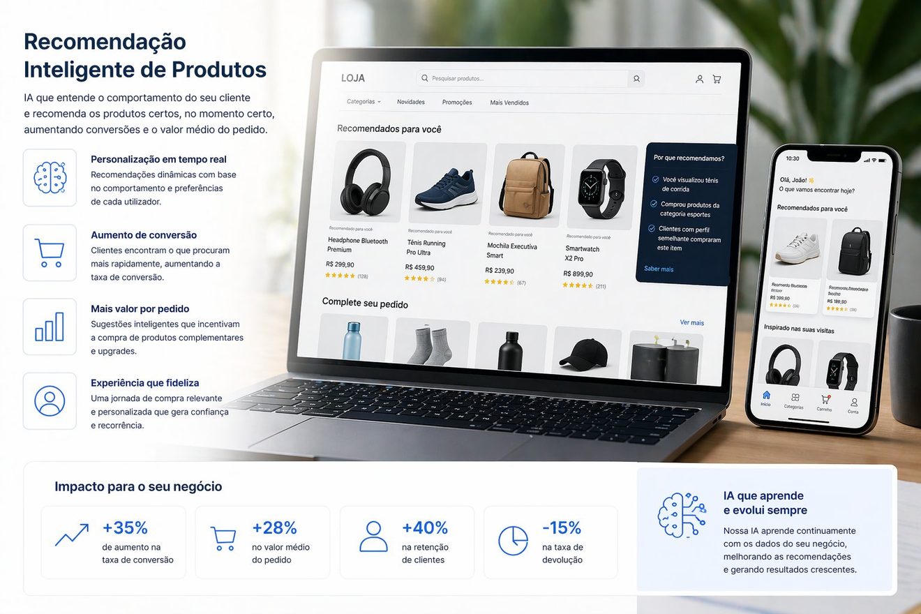 Plataforma de recomendação inteligente de produtos
